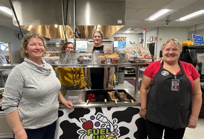 School cafeteria kitchen equipment